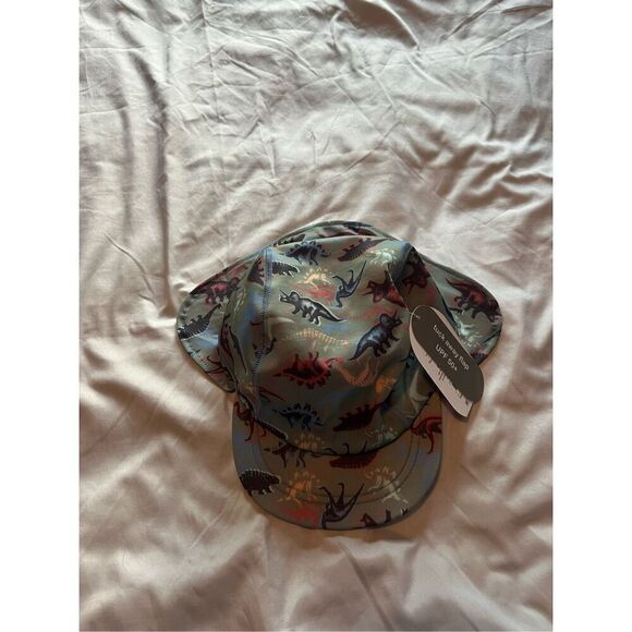 Wonder Nation Dinosaurs Tuck Away Flap Hat UPF 50+ NEW - Picture 1 of 9